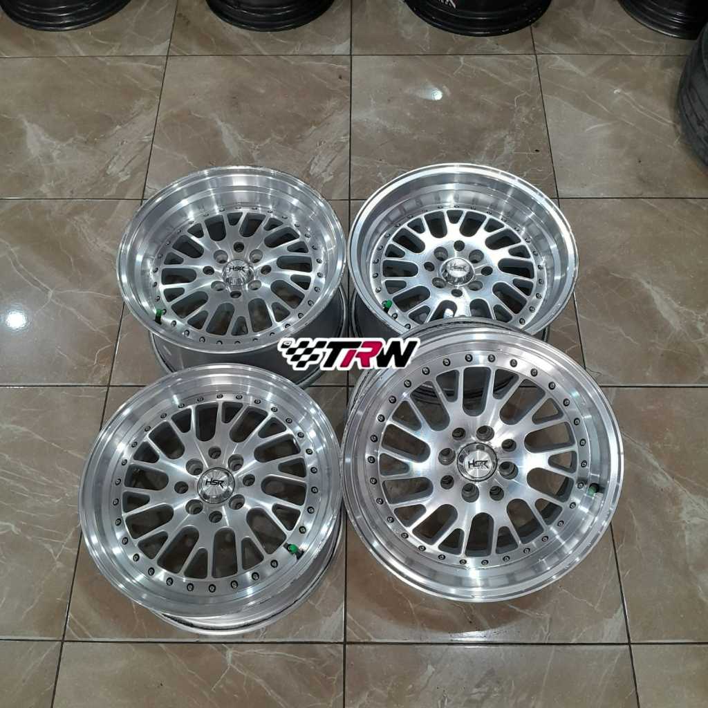Velg Mobil Bekas Murah CCW Classic Ring 16 Baut 4x100 Dan 4x114,3 Silver Polis