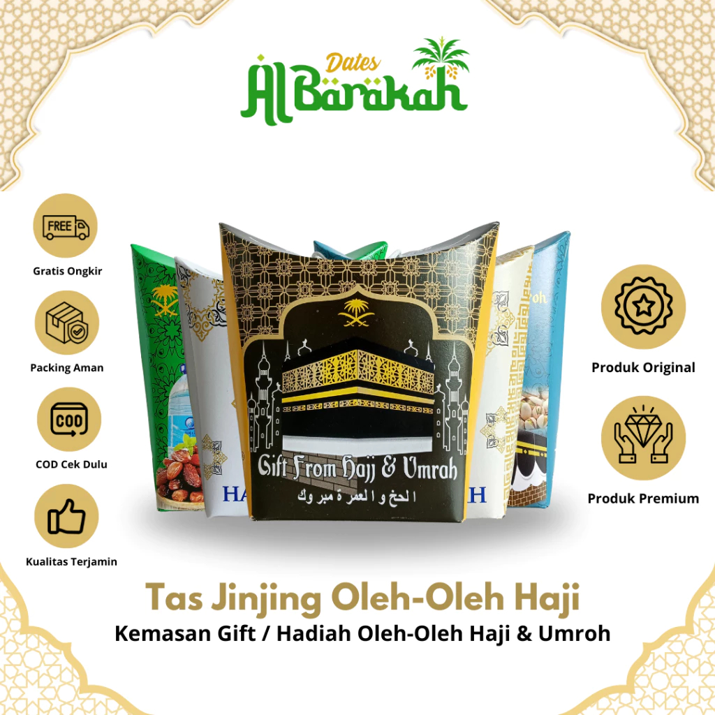 

Dus Tali Paper Bag Jinjing Tenteng Oleh-Oleh Umroh dan Haji