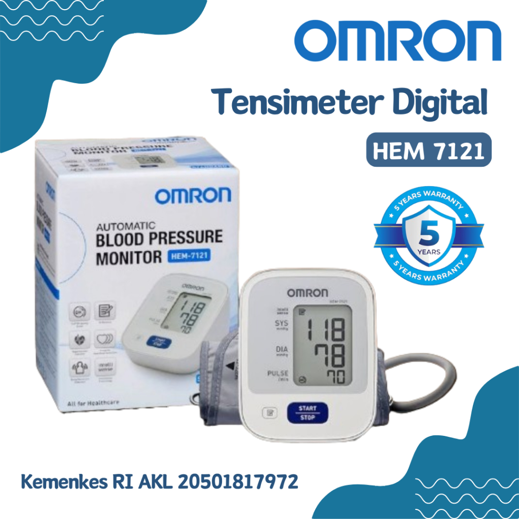Tensimeter Digital Omron HEM 7121 - Blood Pressure HEM 7121 Omron
