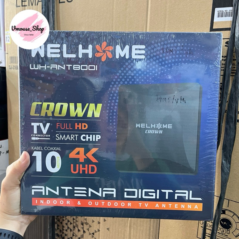 WELHOME ANTENA TV DIGITAL - ANTENA DIGITAL WELHOME - ANTENA TV DIGITAL MURAH - ANTENA STB - ANTENA D