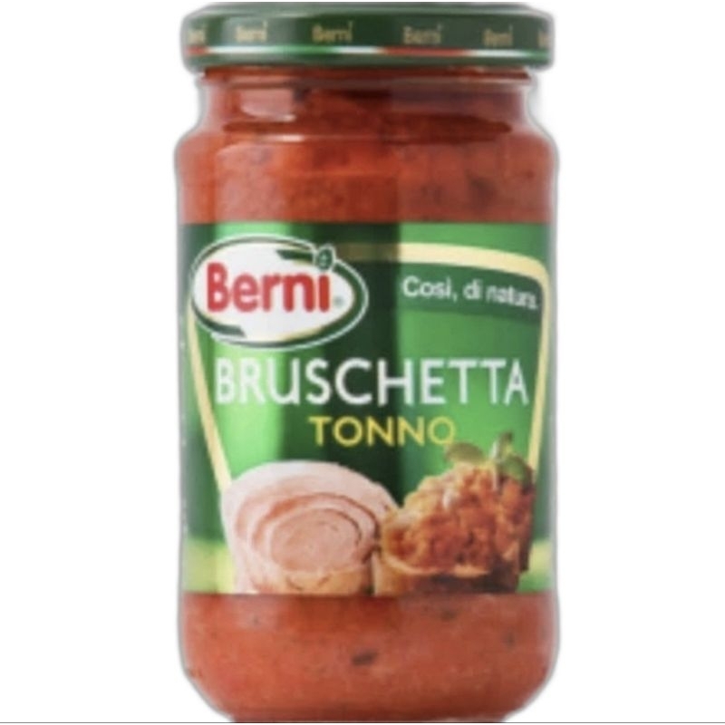 

Berni Bruschetta Tonno 195g Sauce Bumbu Saus Italy