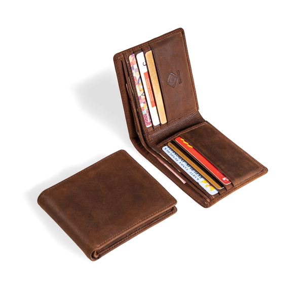 Jayuwan DCTA Dompet Pria Kulit Asli Crazy Horse