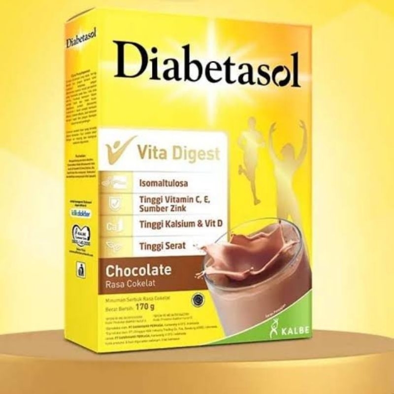 

Diabetasol 170 gr Cokelat Vanilla Almond & Cappucino