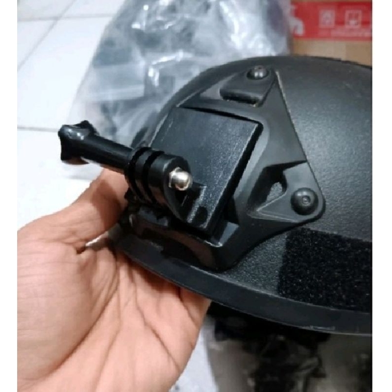Mounting GoPro Helm Mich Tactical
