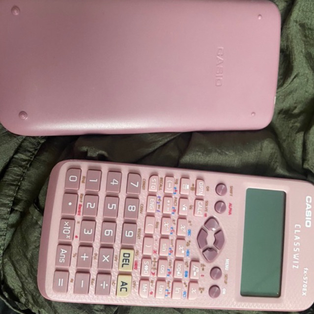 

preloved by withdr.awel || casio calculator classwiz FX-570EX in Pink! Malaysia!