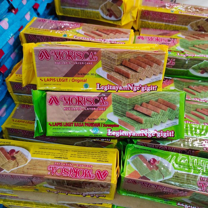 

MORISCA Kue Lapis Legit 365gr [Aneka Rasa]
