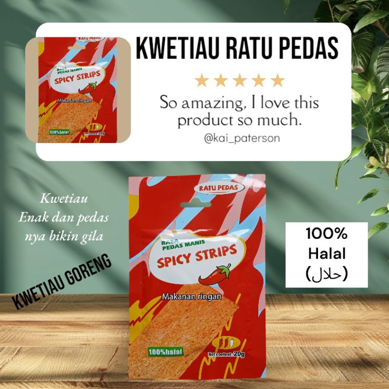 

FAMILY SNACK!! "Ratu Pedas Gila! Latiaw Enak Cuma 46.000 per 20 pcs, Pedasnya Gak Ada Lawan!