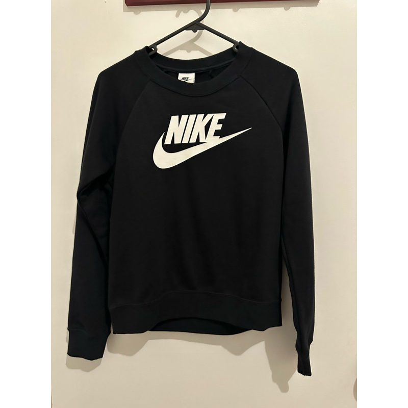 Jumper Hoodie wanita Nike asli original genuine warna hitam XS