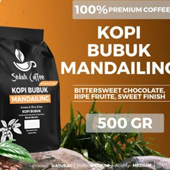 

Bubuk Kopi Bubuk Mandailing Aroma & Rasa Khas 500gr