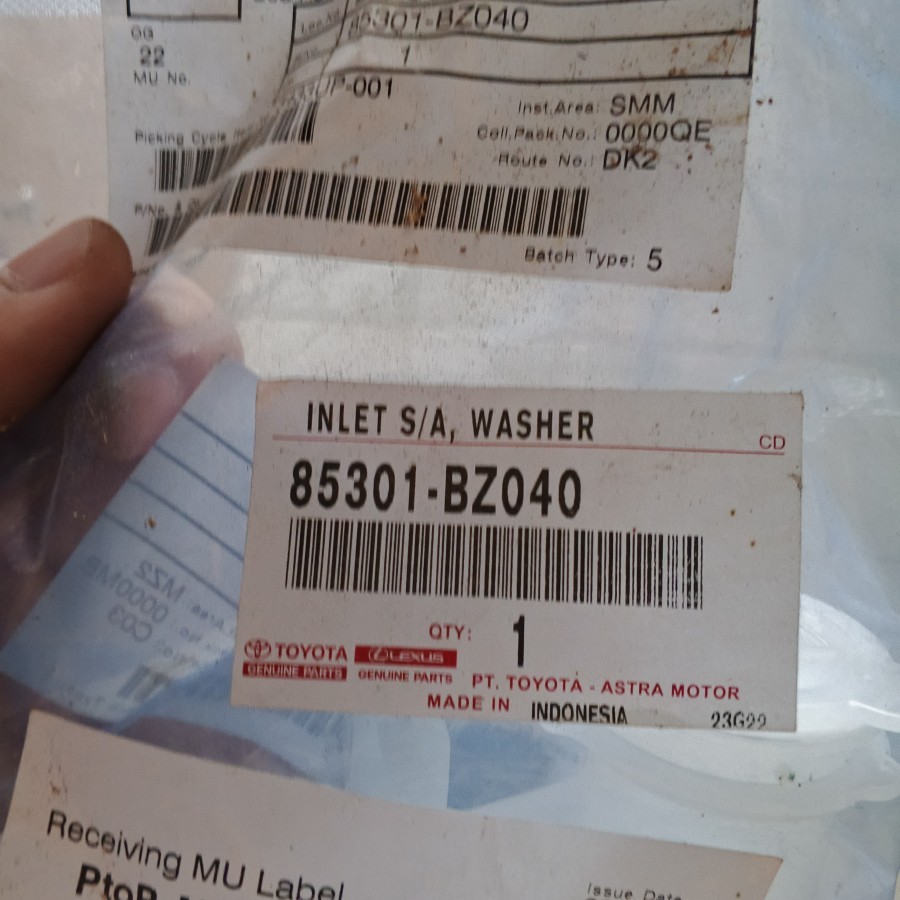 Selang Tabung Wiper Avanza 2021 85301-BZ040