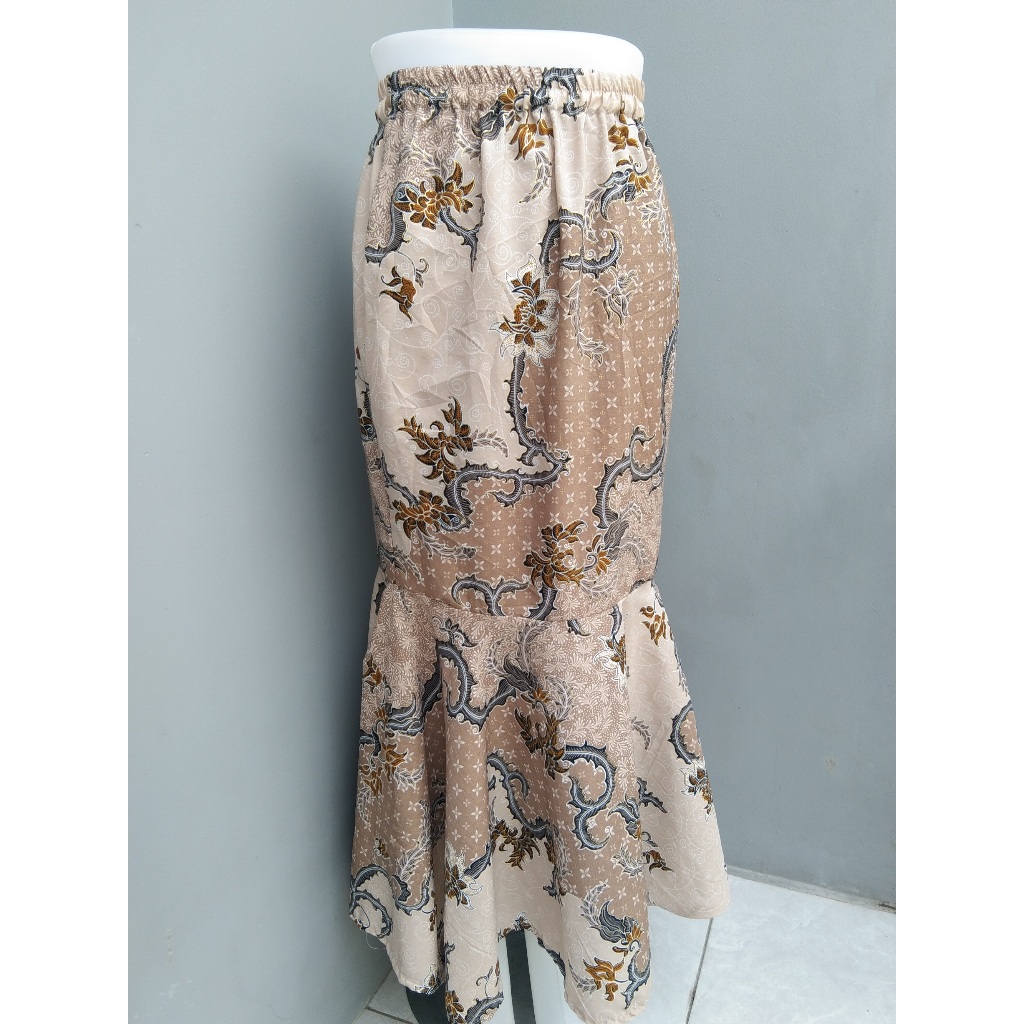 Terbaru Rok Batik Model Duyung Premium Dewasa Rok Instan Bawahan Kebaya Rok Kondangan Pesta