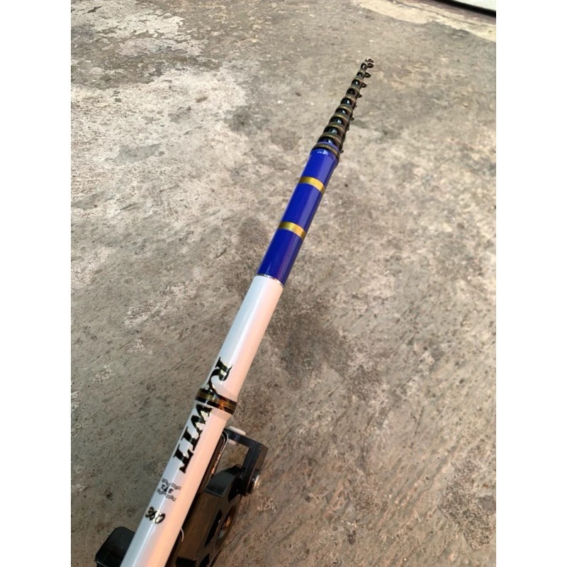 Sepaket Joran Tegek Set Kolong Oregon Rawit Ruas Pendek Bahan Carbon Kuat Ringan & Reel Tokos FX 45 