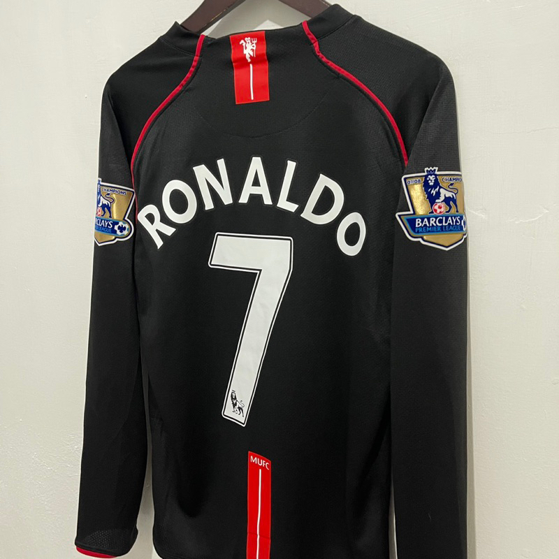 JERSEY MU AWAY 2006/2007 LONGSLEEVE FULL PATCH NAMESET