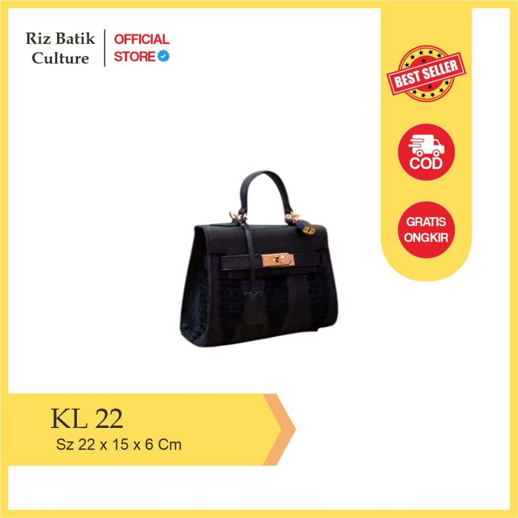 KL 22 Sutera Bulu/Kain Canvas/Tas Batik/Tas Tenun/Tas Kulit/Tas ethnic/Tas Wanita