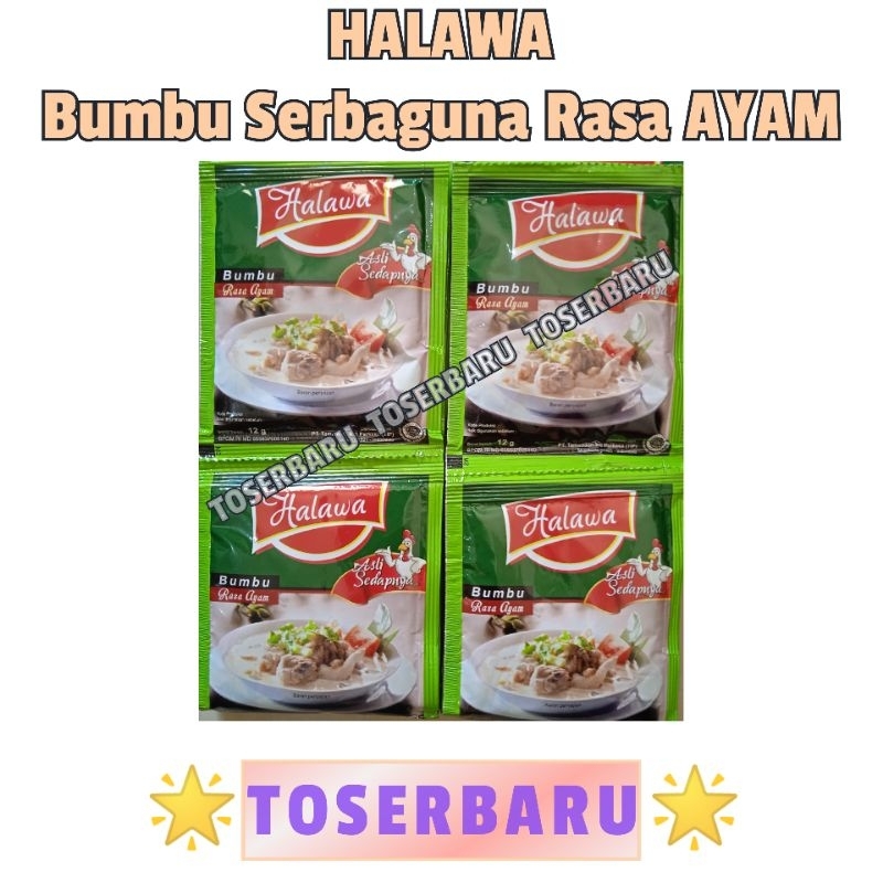 

Halawa Bumbu penyedap Per Pack ( 24 sachet )