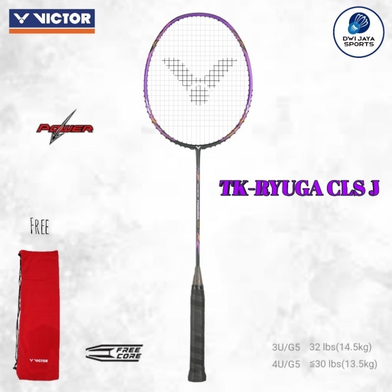 New Raket Badminton Victor Thruster RYUGA CLS J | Victor TK RYUGA CLS J | Victor Thruster Ryuga CLS