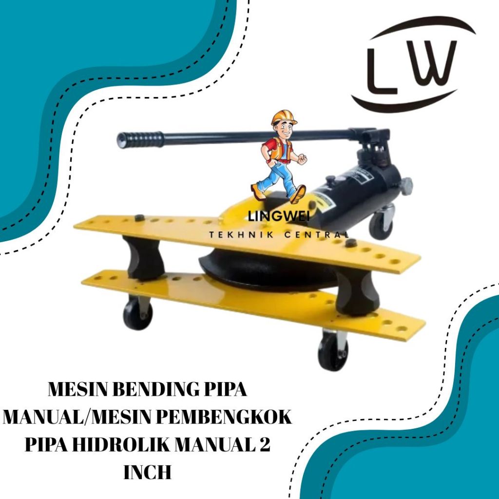 MESIN BENDING PIPA MANUAL/MESIN PEMBENGKOK PIPA HIDROLIK MANUAL