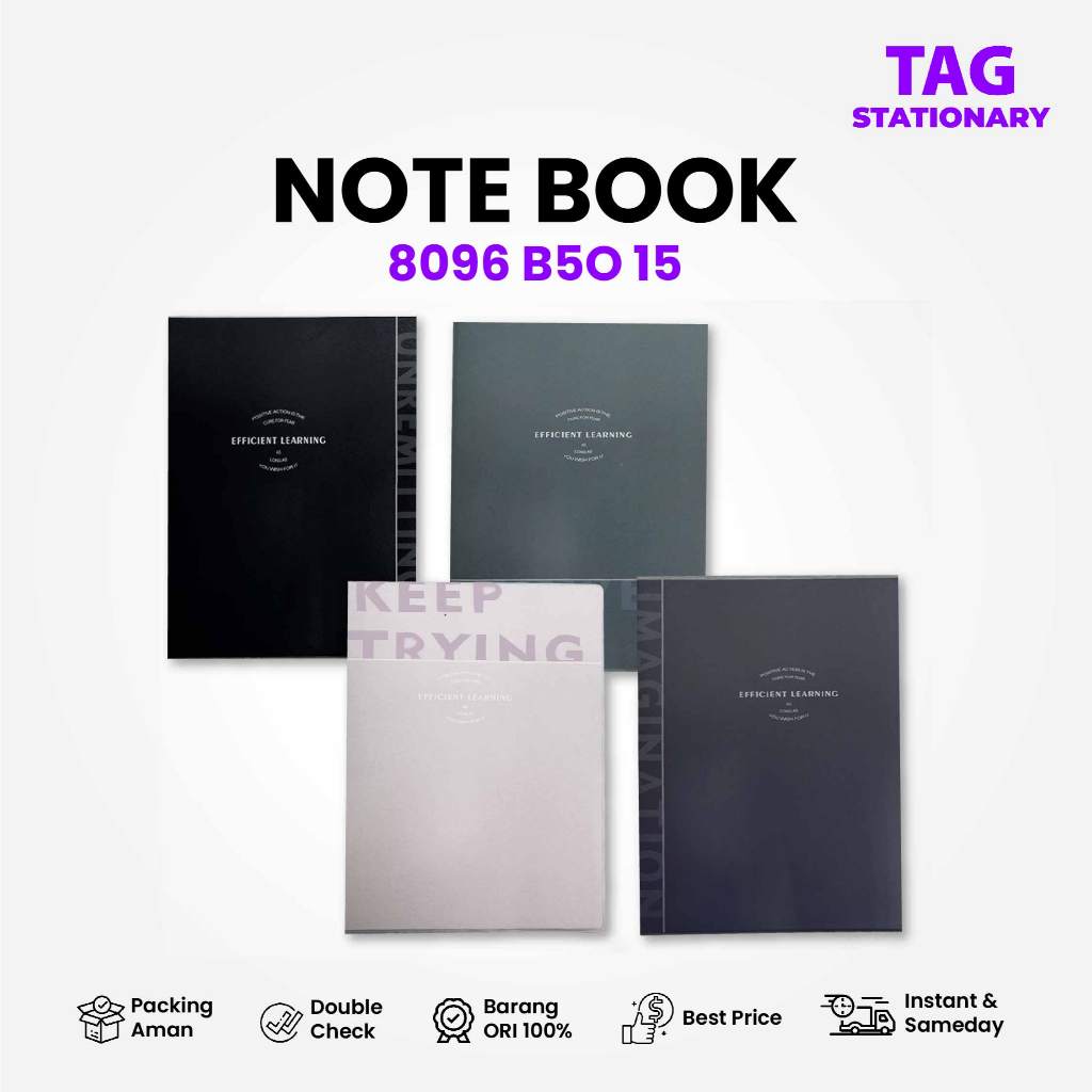 

GREEBEL Buku Tulis / Note Book 8096 B5O 15 / Buku Tulis Lucu Timur Agung Grosir