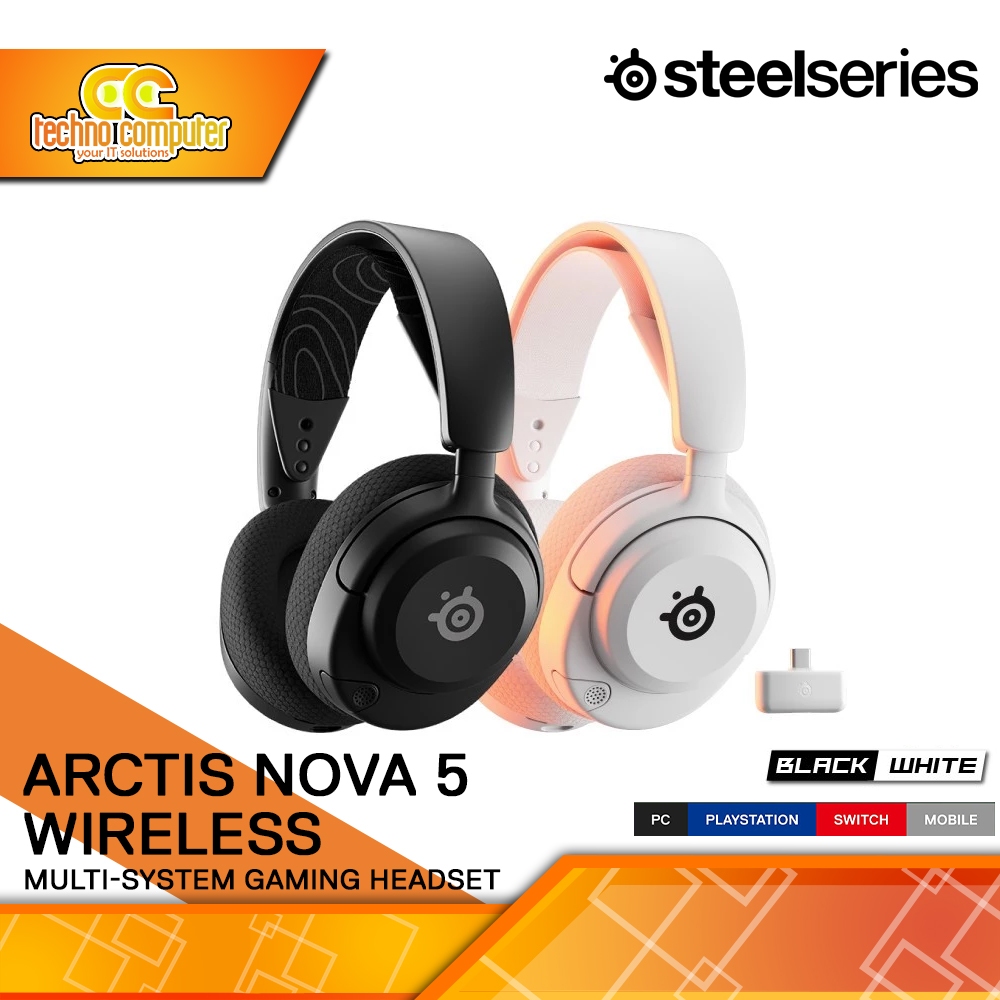 HEADSET STEELSERIES ARCTIS NOVA 5 Wireless - Gaming Headset
