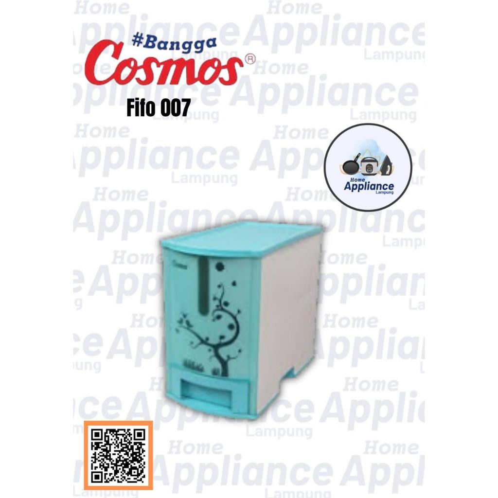 COSMOS - Rice Box Mini Cosmos Fifo 007-PUNDI - Tempat Penyimpanan Beras 7kg