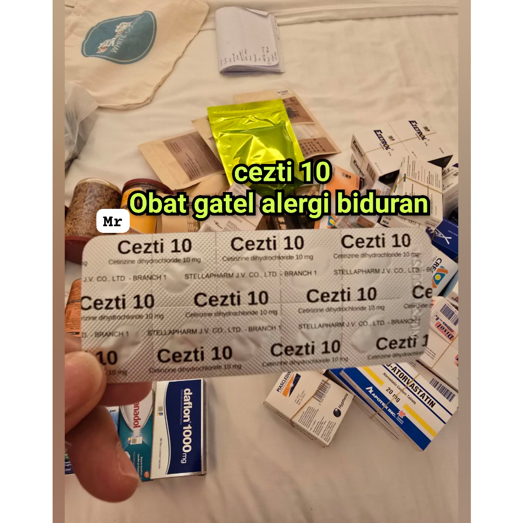 cezti 10 Obat gatel alergi biduran - jastip penang