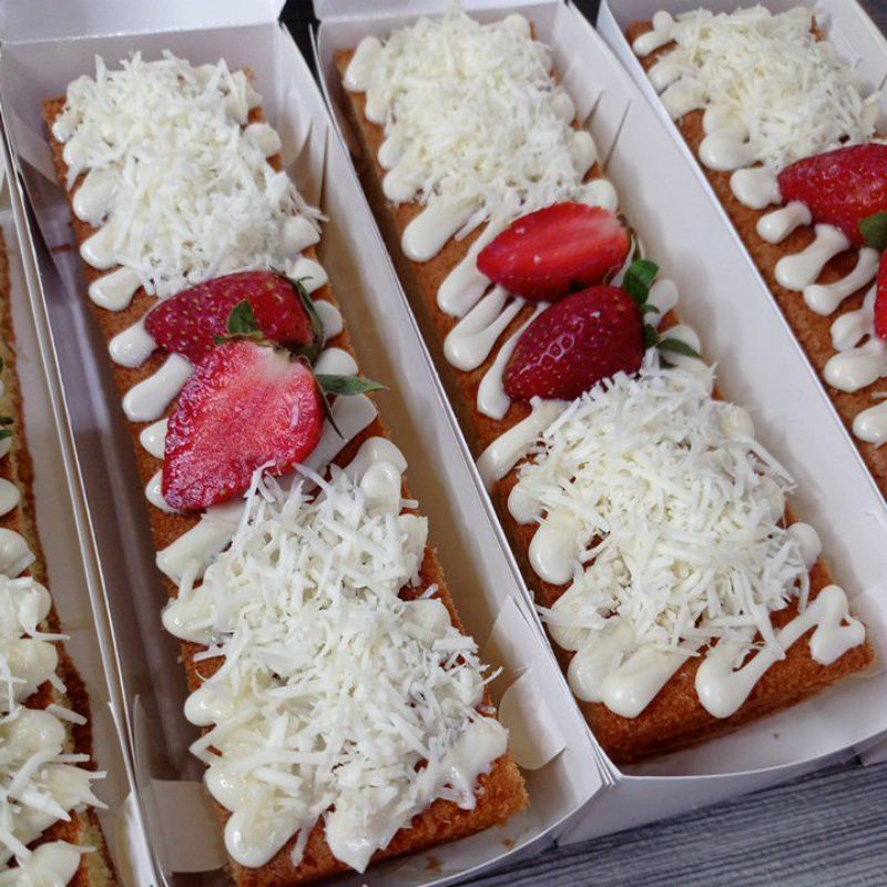 

cake slice rasa : vanila KEJU/ macha/ coklat/ mocca butter premium lembut