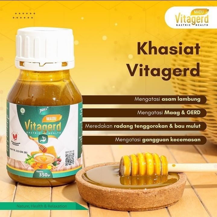 

Madu Vitagerd Herbal Obat Maag Gerd Asam Lambung, Mual, Kembung, Sesak Nafas Ampuh ORIGINAL BPOM