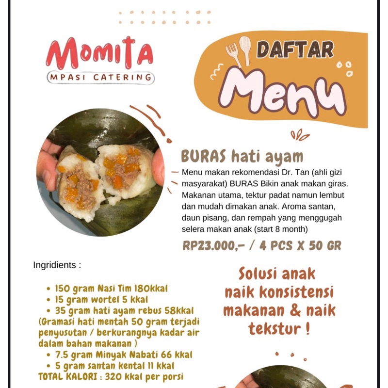 

Buras Hati Ayam / Ayam Wortel 1 pack isi 4 pcs