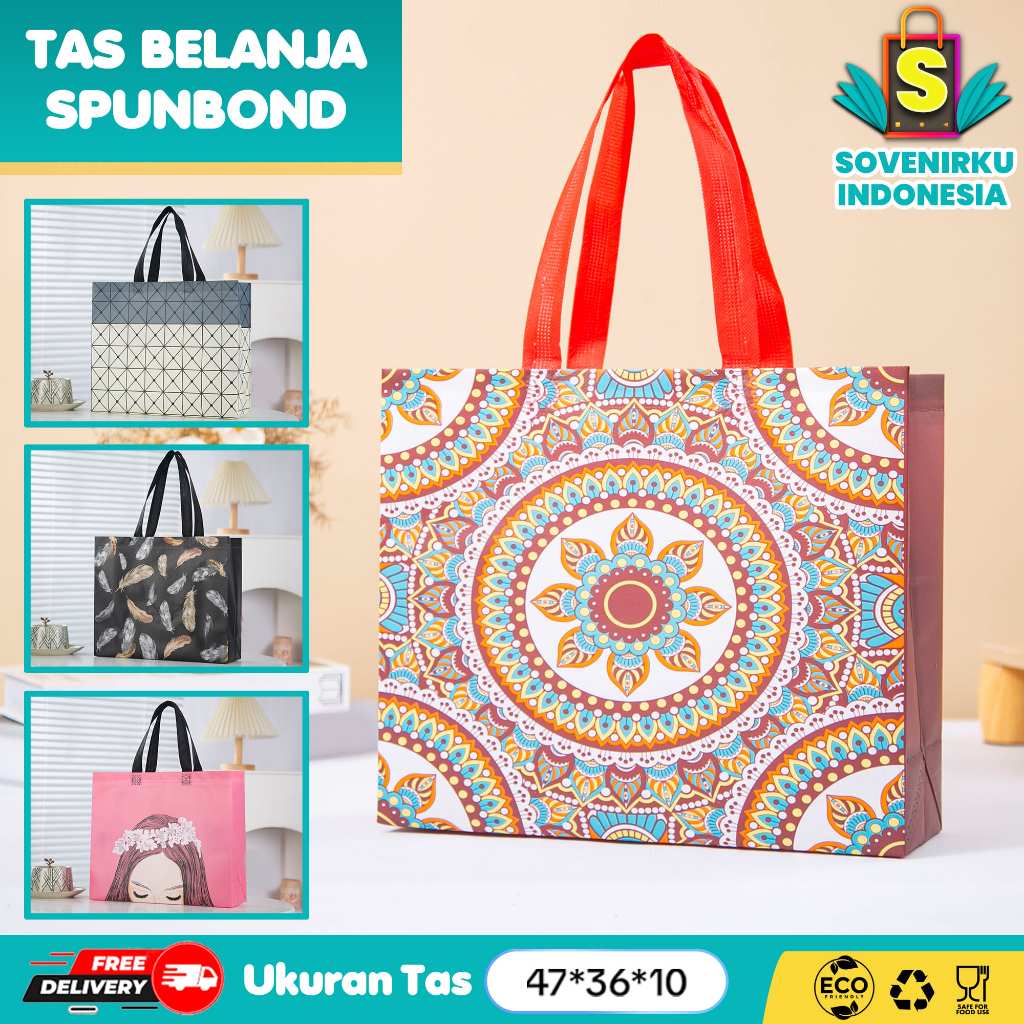 

Ukuran 47*10*36 - Tas Souvenir - Tas Spunbond - Goodie Bag Spunbond - Tas Belanja Spunbond Model Kotak Box Kantong - ToteBag Wanita - Tas Jinjing Wanita - Tas Kado - Tas Belanja - Tas Jinjing - Souvenir - Tas Wanita - Tas - Spoundbond - Tas Hajatan