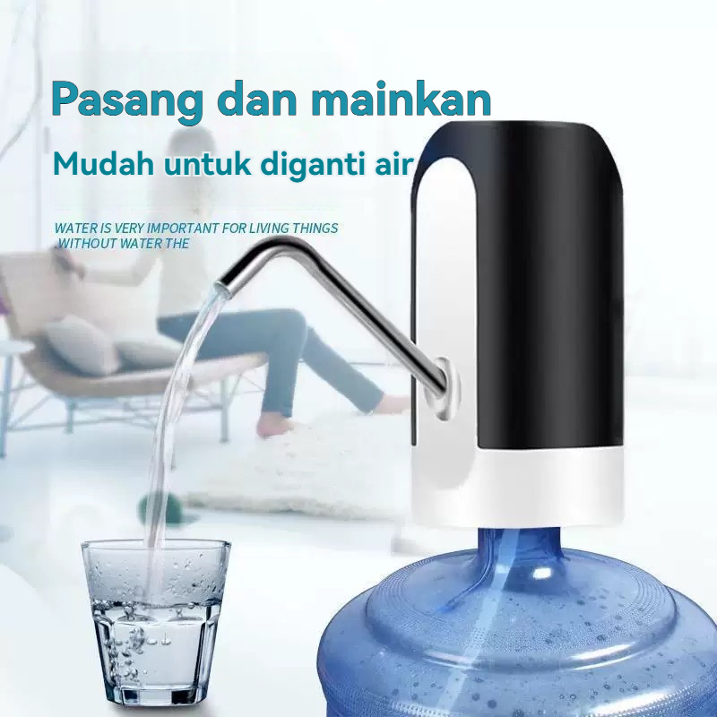 Solusi Pompa Air Mesin Pompa Air Mini Otomatis untuk Galon - SMART, Rechargeable, Anti Bocor, Senyap