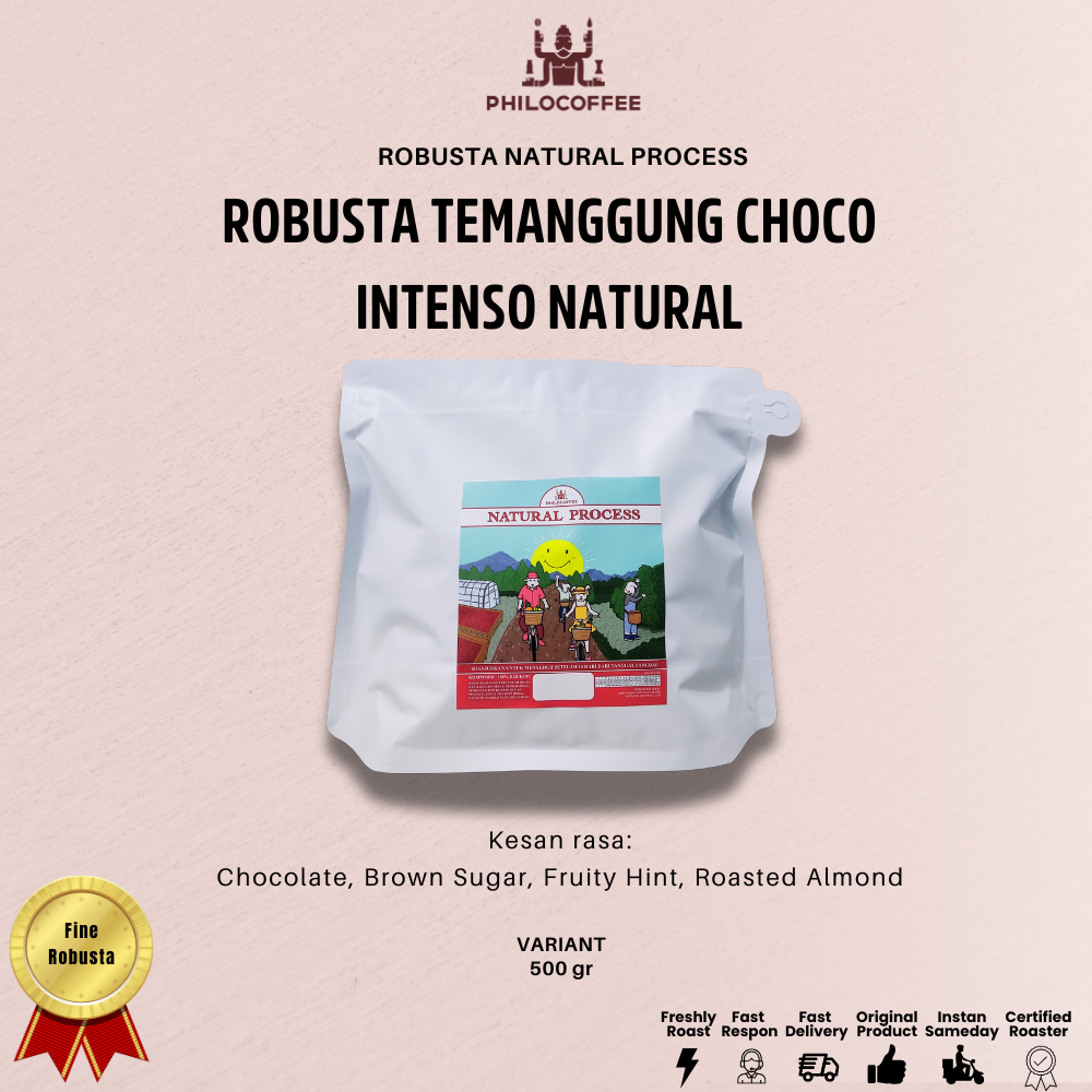 

Kopi Temanggung Choco Intenso 500gr | Fine Robusta Natural