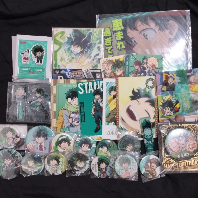serba serbi izuku midoriya / deku - official anime merch my hero academia / boku no hero academia