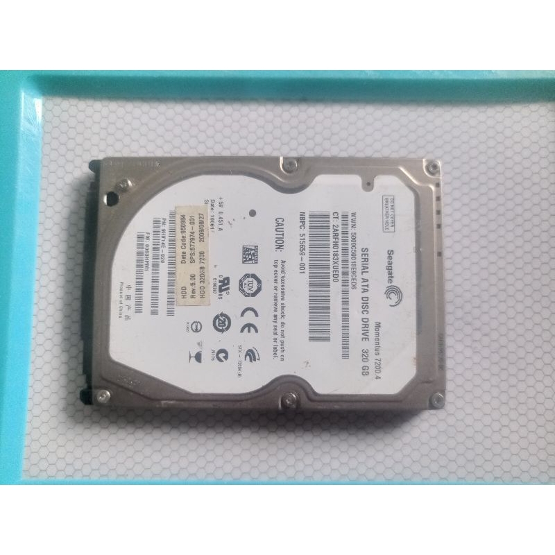 Harddisk Laptop Merk Seagate 320Gb