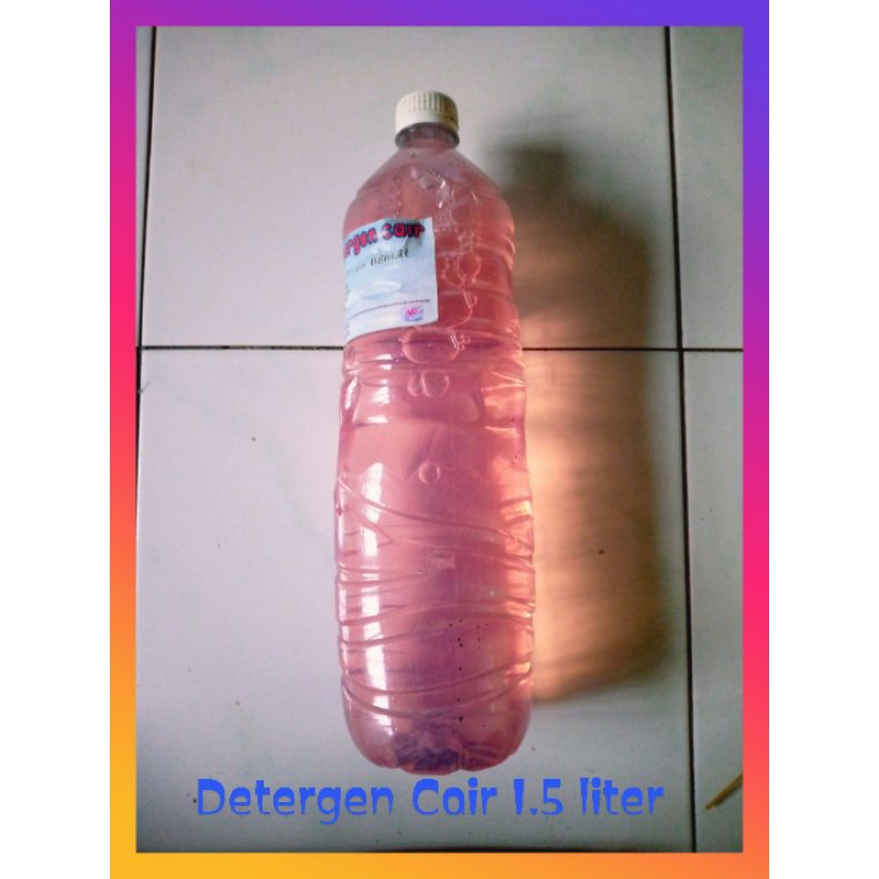 Detergen Laundry cair kemasan 1.5 liter