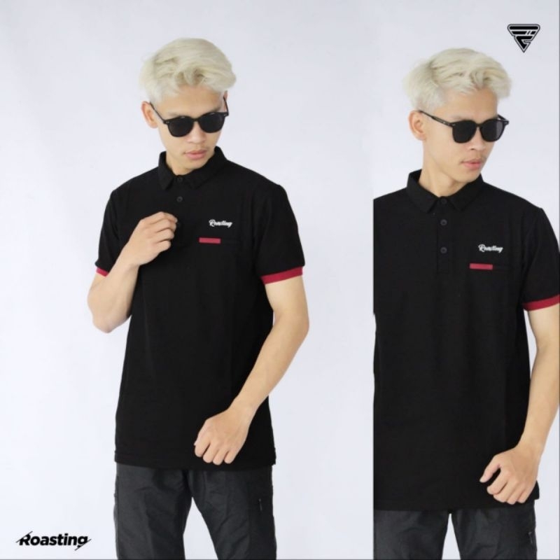 POLOTSHIRT ORIGINAL ROASTING SHAPE / KAOS KERAH COWOK KEREN