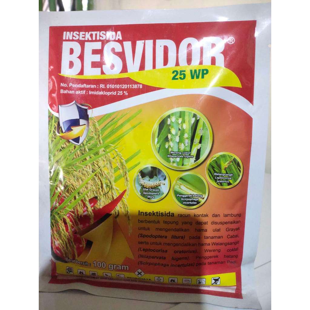 BESVIDOR 25 WP 100 GRAM IMIDAKLOPRID / Besvidor