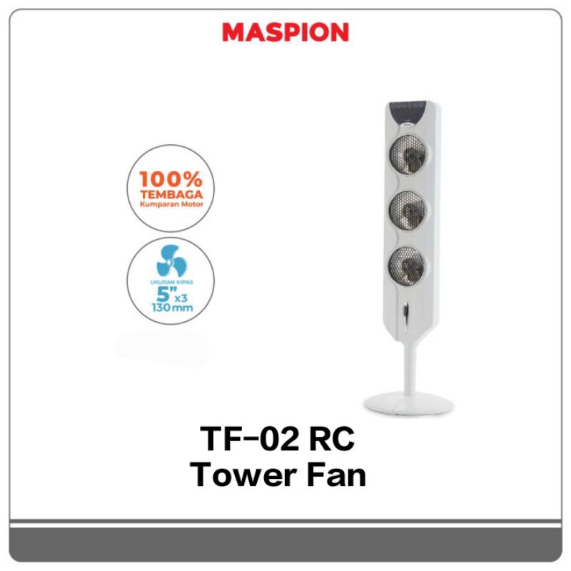 MASPION KIPAS TOWER FAN 5 INCH TF 02 RC