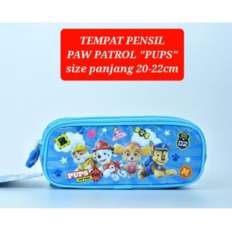 

kotak pensil paw patrol tempat pensil karakter paw patrol chase pencil case spiderman kotak pensil magnet karakter spongebob kotak pensil magnet sofia