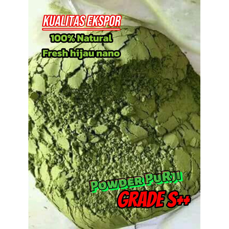

fresh hijau/bubuk hijau