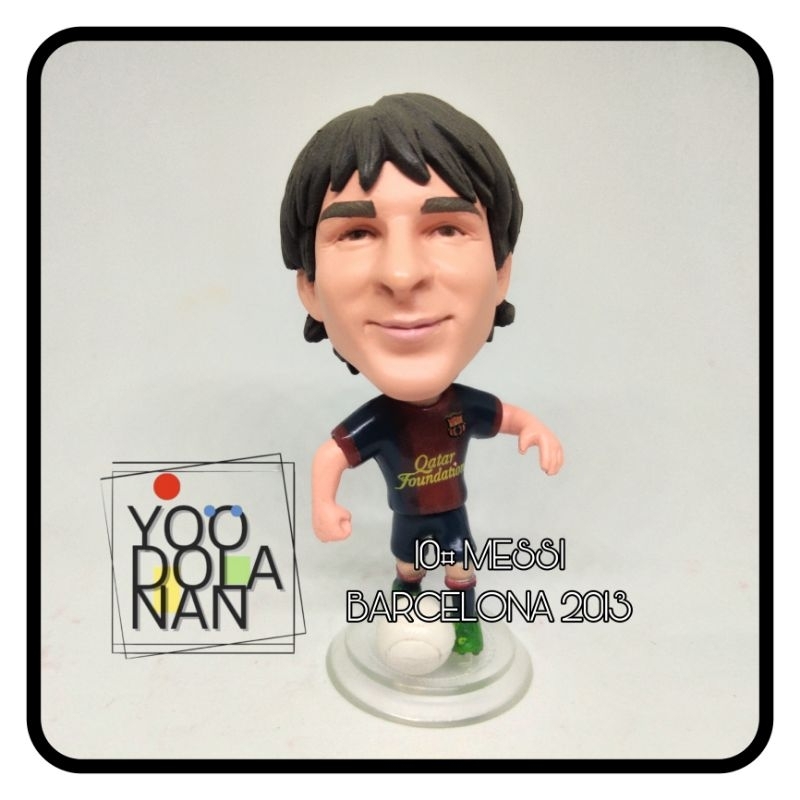 10# MESSI - BARCELONA 2013 KODOTO SOCCERWE FIGURE PEMAIN BOLA