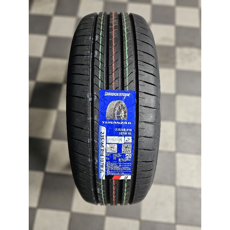 Ban Bridgestone Turanza 6 235/60 R18 (Ban CRV, SantaFe, Lexus)