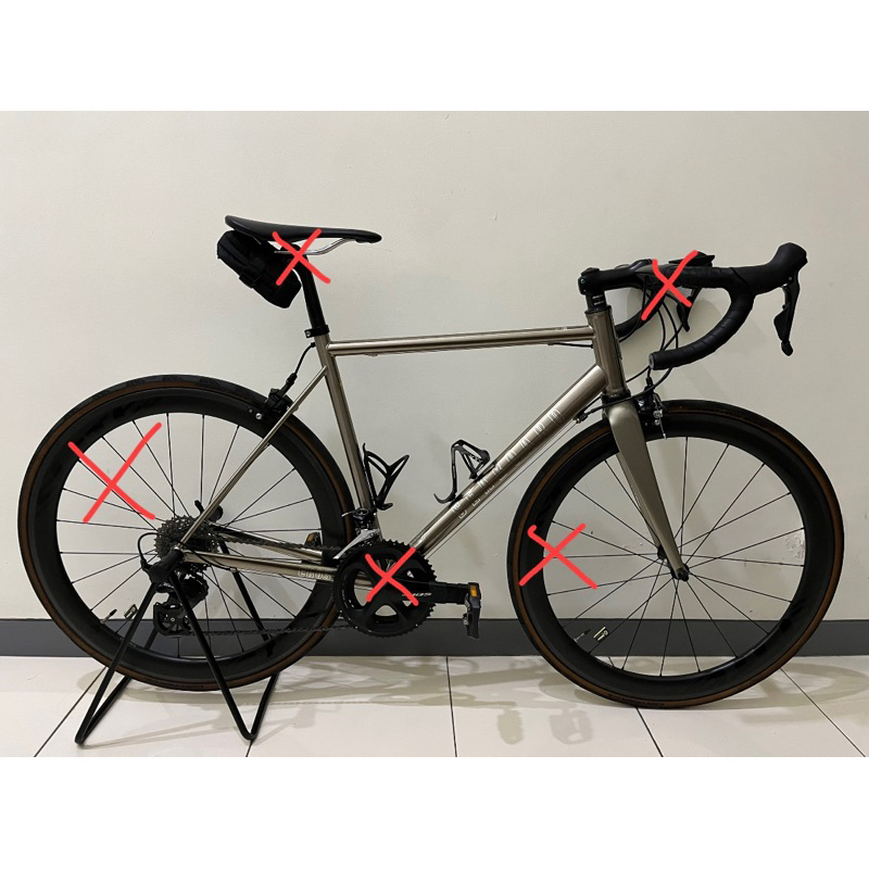 Frameset Roadbike Tsunami Seaboard CR03