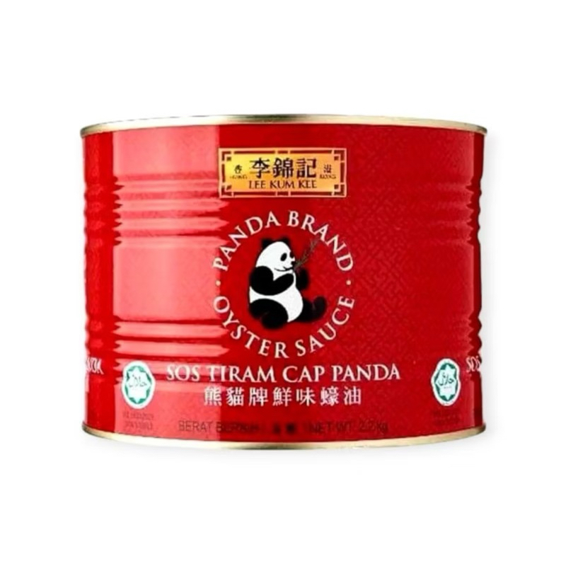 

Saus Tiram Cap Panda / Lee Kum Kee LKK Oyster Sauce Kaleng 2,2 Kg