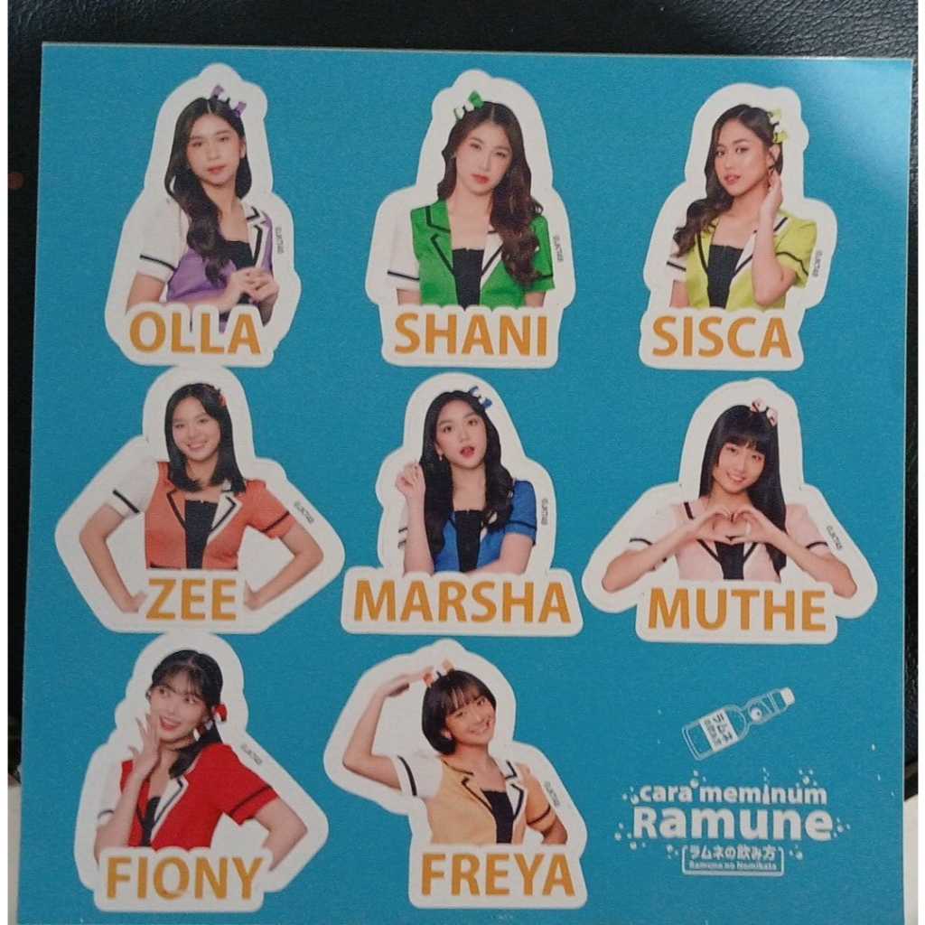 

Sticker Ramune No Nomikata JKT48