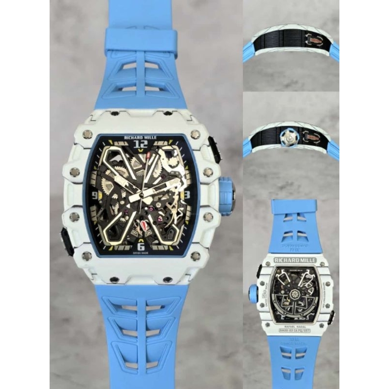 JAM TANGAN PRIA RICHARD MILLE RM35-03 RAFAEL NADAL AUTOMATIC SWISS CLONE QUALITY