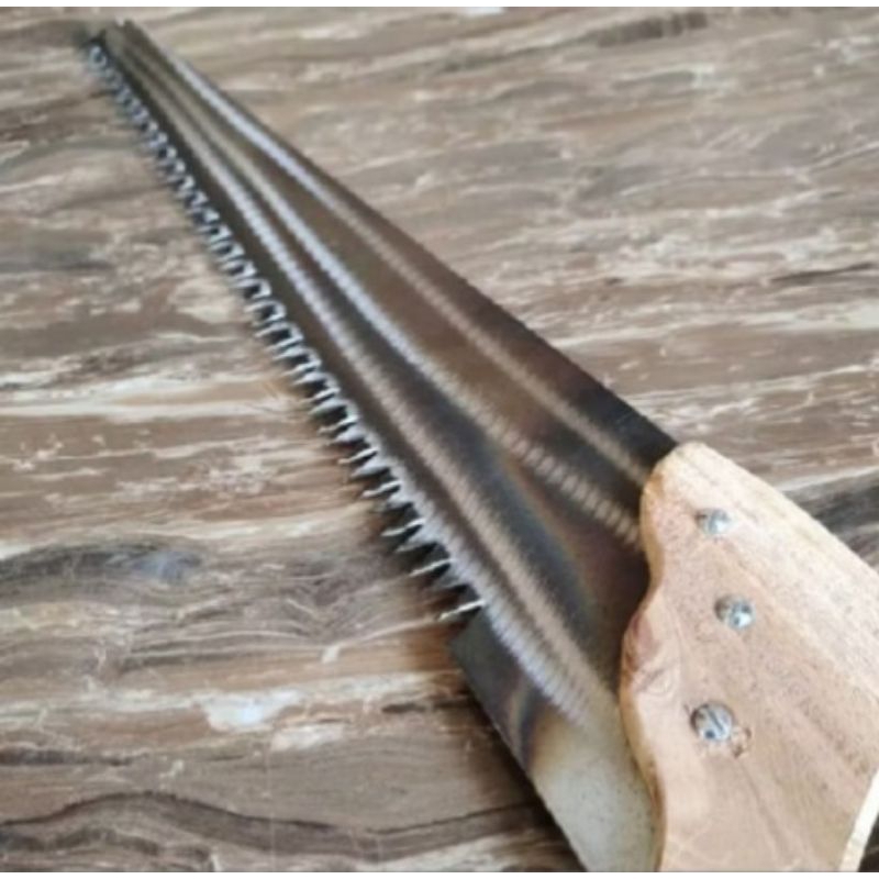 Gergaji Kayu Kuat anti selip Berbahan plat Baja