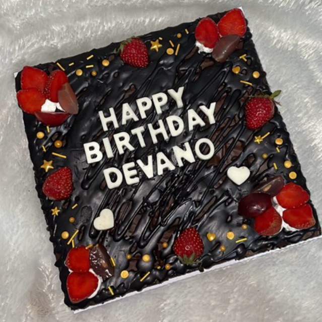 

brownies coklat birthday brownies brownies cup