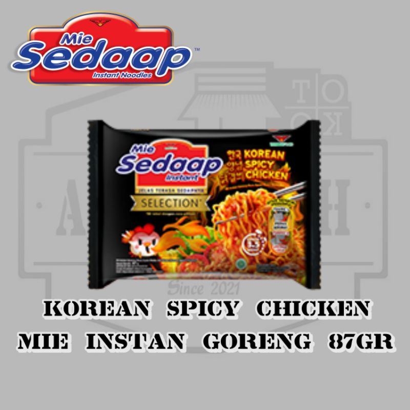 

Mie Instan Sedaap Korean Spicy Chicken 87gr
