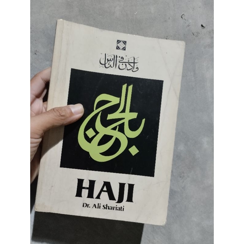 HAJI karya Ali Shariati. Original.