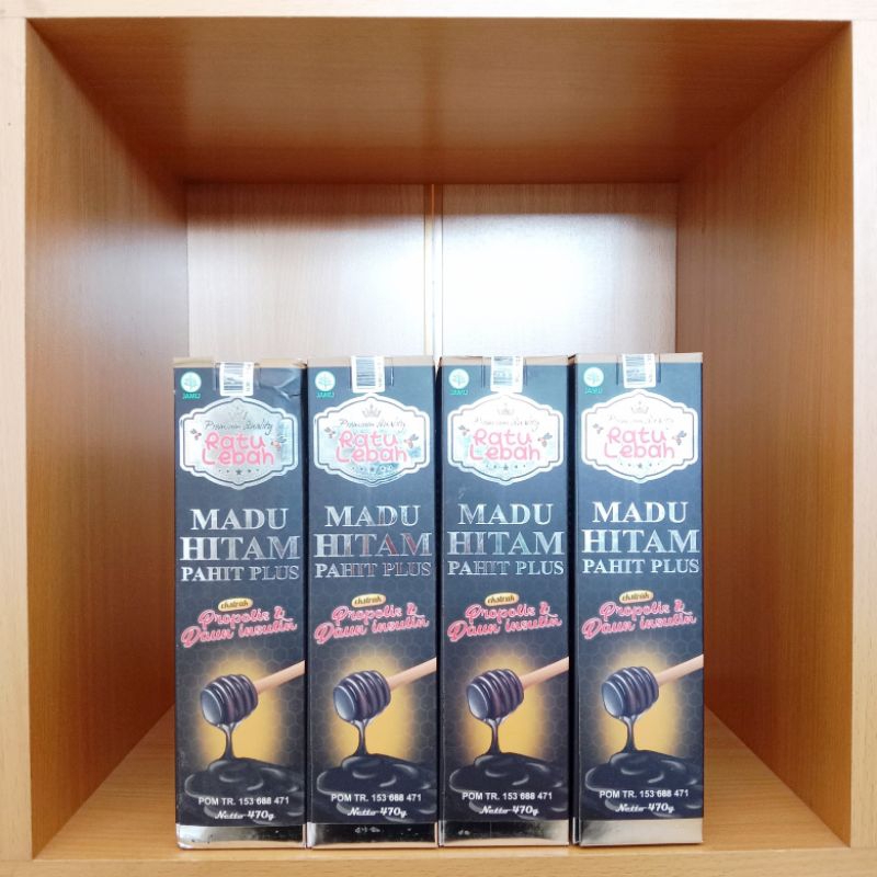 

Madu Hitam Pahit Plus Ratu Lebah | Madu Diabetes | Ratu Lebah 470 gram
